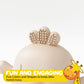 Beige Pacifier Teether Toy Never Drop Baby Teether Wrist Wearable Baby Teething Beige Baby Toys - Little Chick Newborn Toys by Muqee Peeko in Baby