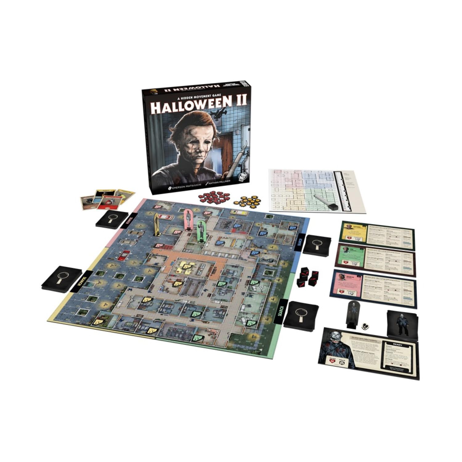 Trick Or Treat, Halloween 2 - Strategy Board Game - for 2 to 4 Players, Ages 14+