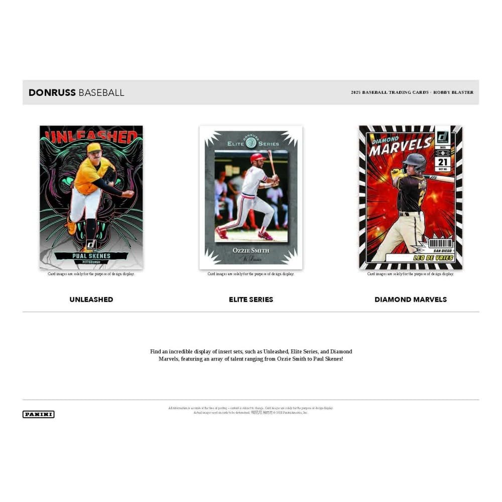 Hobby Exclusive 2025 Panini Donruss Baseball Blaster Box HOFBC