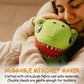 ChuckleHeadz T-Rex Dinosaur Plush Toy - Funny Interactive Animal Plushie with Silly Giggling, Laughing, and Farting Sounds, Hilarious Prank Gag Gift