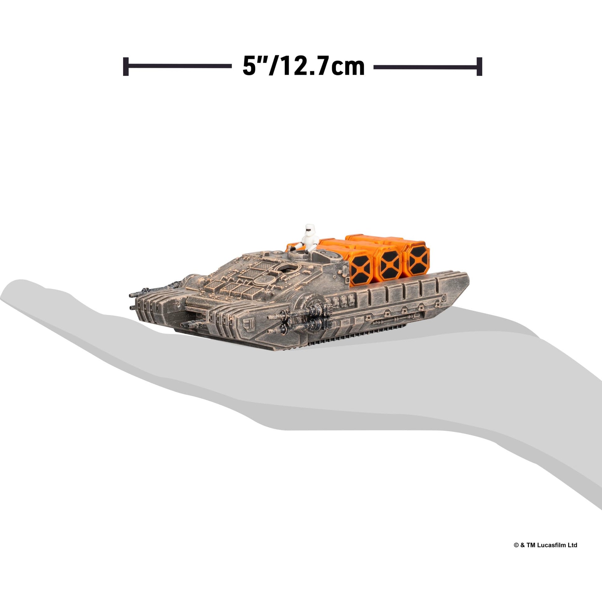 Star Wars™ Micro Galaxy Squadron Imperial Hovertank - 5-inch Vehicle with 1-Inch Micro Figure Accessories