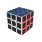 AHYUAN 3x3 Speed Cube Black Magic Cube Carbon Fibre Stickers Problem-Solving Brain Teaser Cube Toys Game Color-Matching Puzzle Fidget Toy Sensory