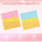 Ice Cream Birthday Party Decorations 40 Pcs Ice Cream Birthday Plates and Napkins Set,Disposable Summer Theme Tableware Kit Party Table Decorations