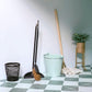 Aizulhomey Metal Miniature Dollhouse Furniture Miniature Wastepaper Basket Size Suitable for 1:12 Scale Dollhouse Decoration Dollhouse Accessories