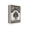 Bicycle Black Playing Cards Standard Index Poker Size Classic Deck