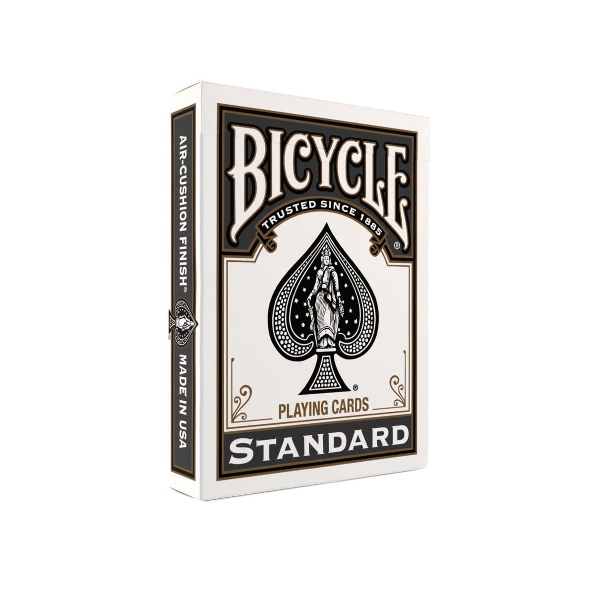 Bicycle Black Playing Cards Standard Index Poker Size Classic Deck