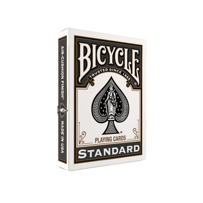 Bicycle Black Playing Cards Standard Index Poker Size Classic Deck