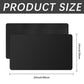 6 Pcs Black Card Gaming Mat 14x24 Inch, Playmat Table Smooth Playing Card Mat,Versatile Card Game mat and Desk pad for Home Office Use