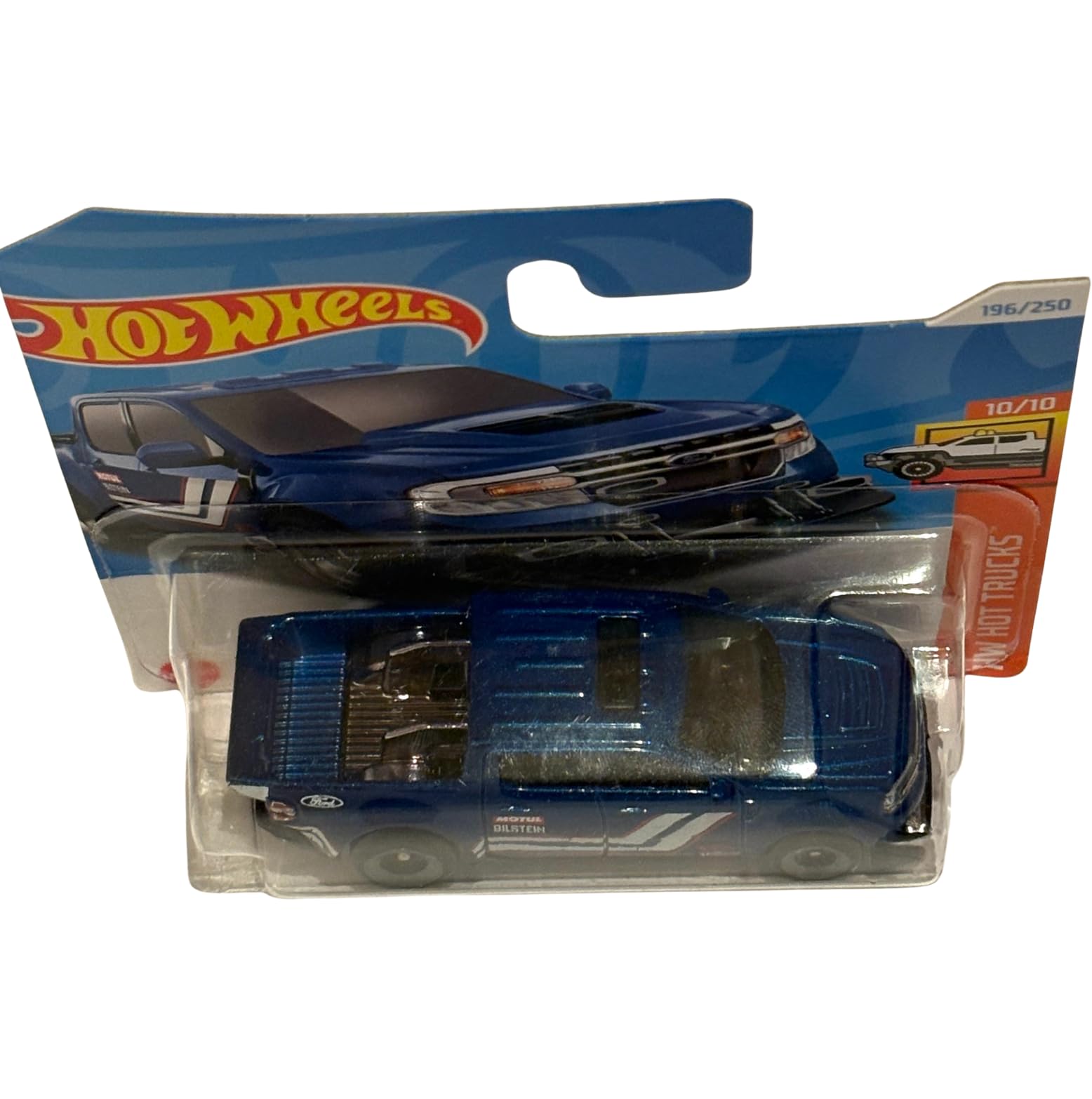 Hot Wheels 22 Ford Maverick Custom, Blue, HW Hot Trucks 10/10