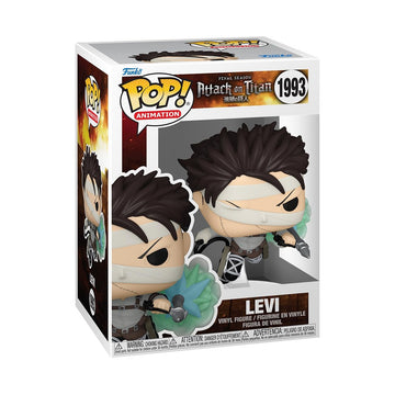Funko Pop! Animation: Attack on Titan - Levi - Collectable Vinyl Figure - Gift Idea - Official Merchandise - Toys for Kids & Adults - Anime Fans