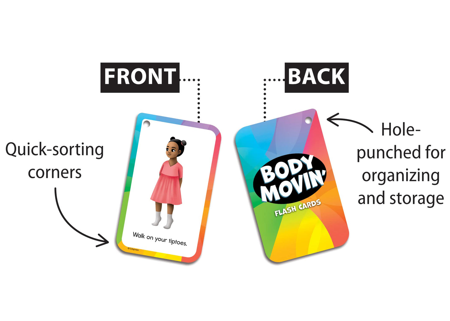 Body Movin’ Flash Cards (EP62077)