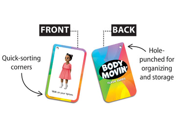 Body Movin’ Flash Cards (EP62077)