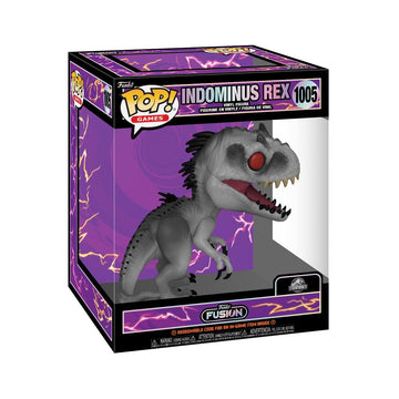 Funko POP! Super: Fusion - Indominus Rex - 1/6 Odds for Rare Chase Variant - Jurassic Park - Collectable Vinyl Figure - Gift Idea - Official