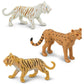 Safari Ltd. Big Cats TOOB - 9 Mini Figurines Including Lion, Tiger, White Tiger, Jaguar, Black Jaguar, Mountain Lion, Cheetah, Leopard, and Ocelot