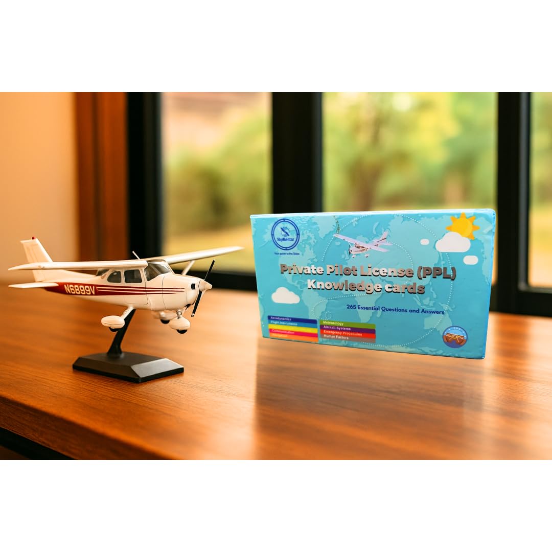 Private Pilot Flash Cards - 265 Aviation Knowledge Boosting Student Pilot Study Guide to Assist with FAA PPL Test Prep. Essential for Checkride
