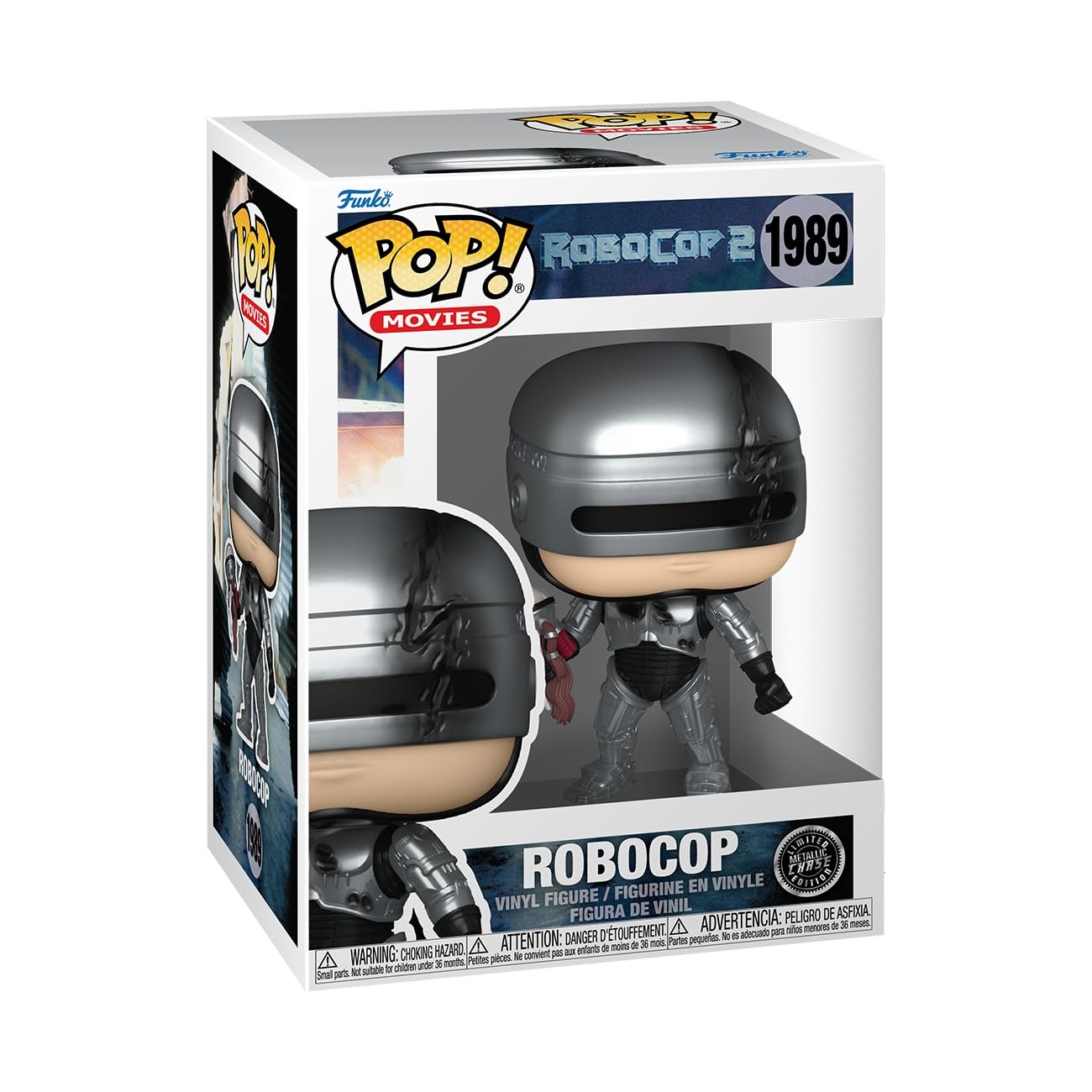 Funko POP! Movies: Robocop - Robocop (Metallic) with Chase