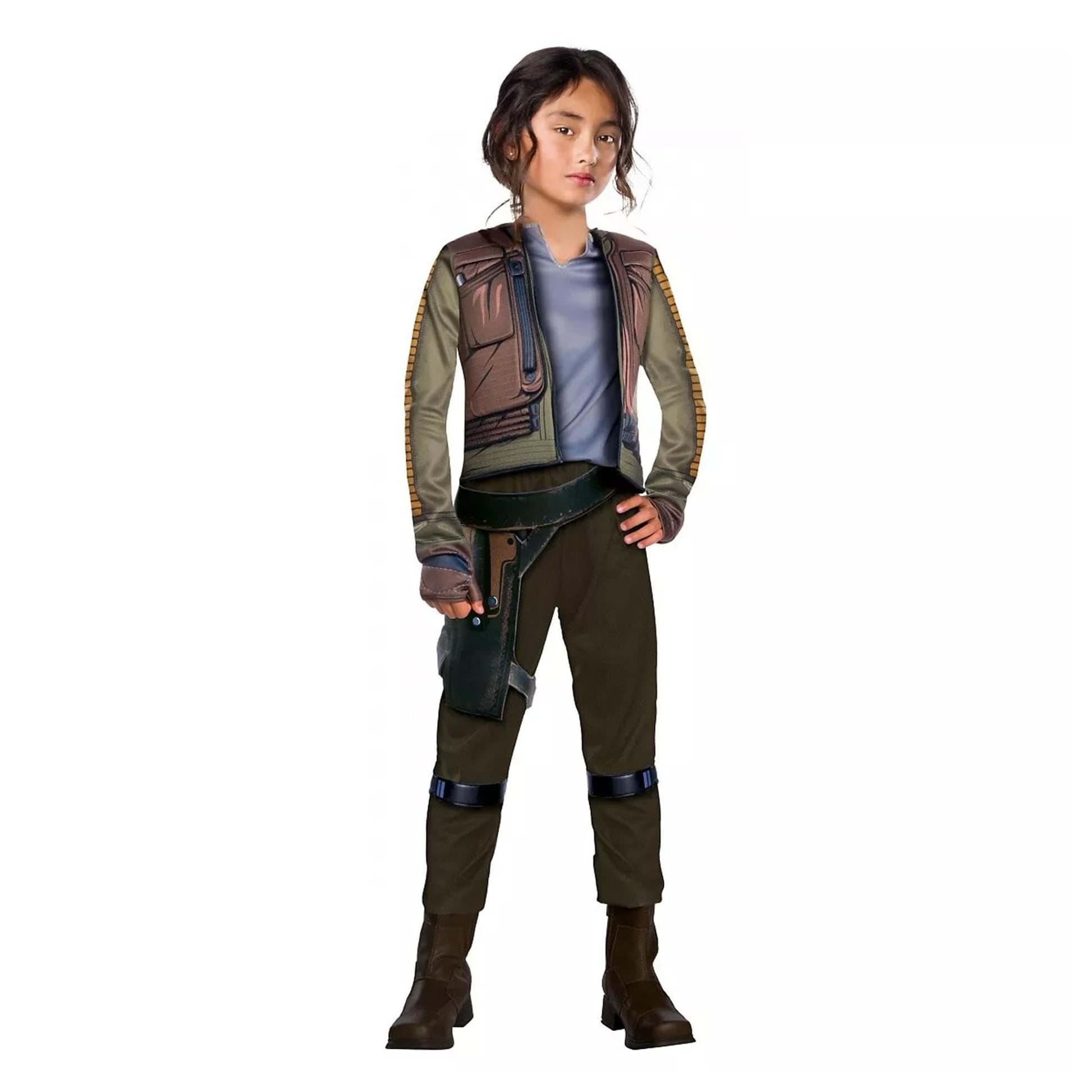 Rubie's Rogue One: A Star Wars Story Child's Deluxe Jyn Erso Costume, Medium