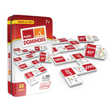 Junior Learning Angles Dominoes Educational Action Games, Multi