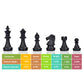 ColorGo Chess Set with Folding Magnetic Travel Games Board and 2 Extra Queens for Kids and Adults