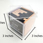 Brain Teaser Puzzles for Adults - Mind Brain Puzzles - Cube Wood Puzzle