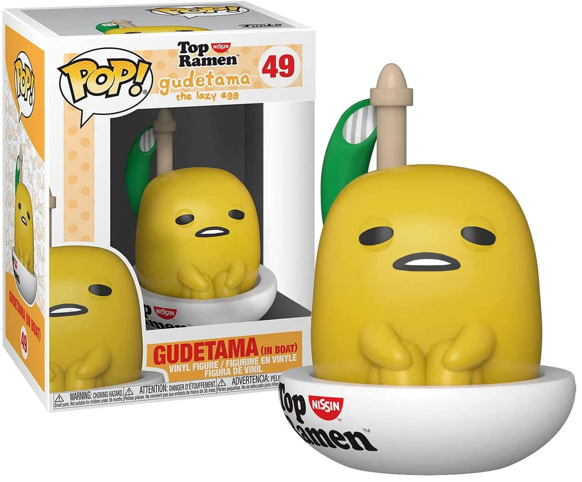 Funko Pop! Sanrio: GudeXNissin - Gudetama in Boat