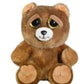 Feisty Pets Sir Growls-A-Lot- Plush Stuffed Bear that Turns Feisty with a Squeeze, 8.5"