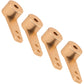 Vgoohobby 4PCS Aluminum RC Airplane Steering Servo Arm Horn Rocker Arms for RC Quadcopter Fixed Wing Parts (3mm)