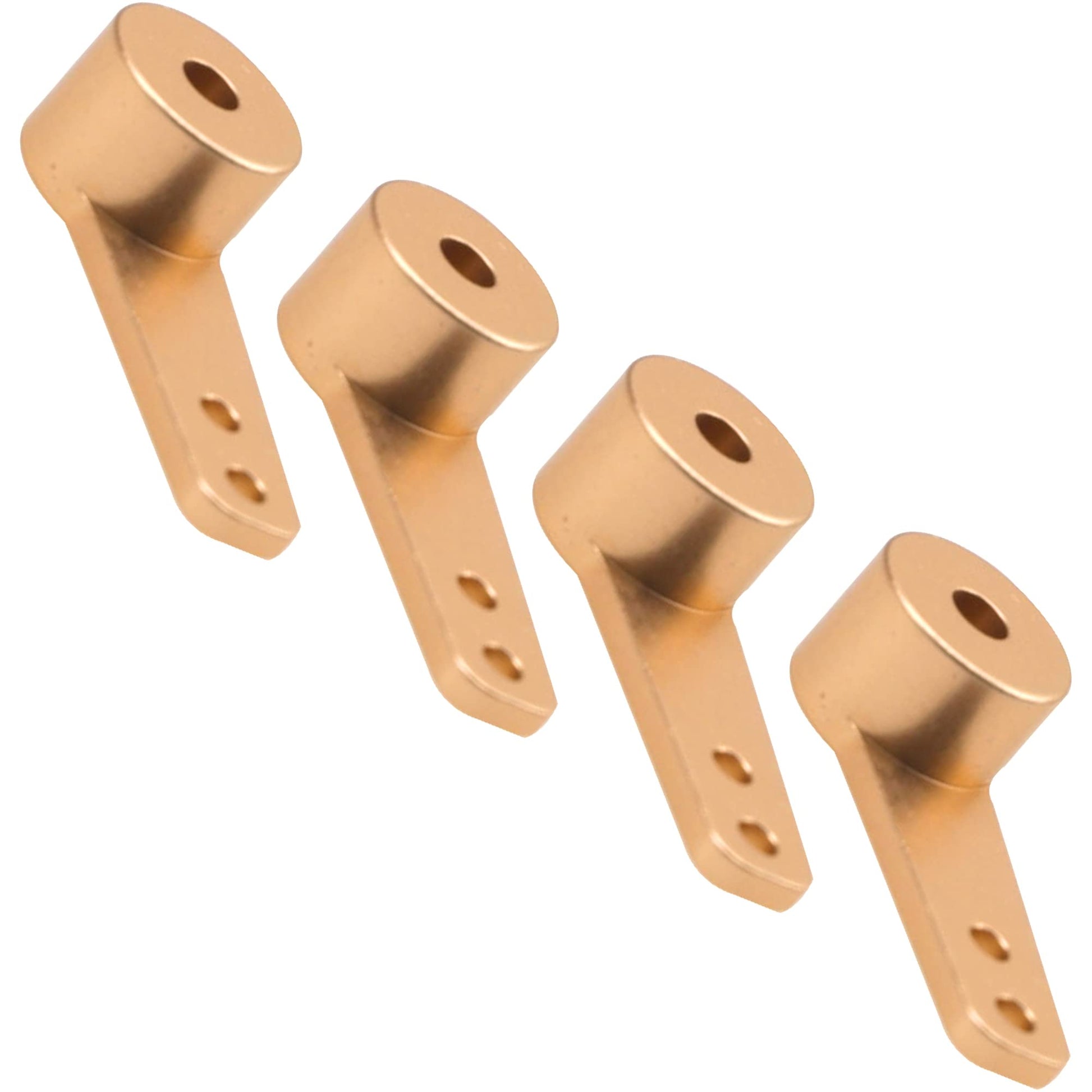 Vgoohobby 4PCS Aluminum RC Airplane Steering Servo Arm Horn Rocker Arms for RC Quadcopter Fixed Wing Parts (3mm)