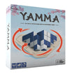 yamma 4-in-a-Row Game with Wooden Spinning Board, 3D Visual Strategy Experience for Ages 12+, a Quick and Clever Challenge Ideal for Families, Teens