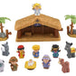 Fisher-Price Little People Toddler Toy Christmas Story Nativity Playset with Light & Music for Preschool Pretend Play Kids Ages 1+ Years