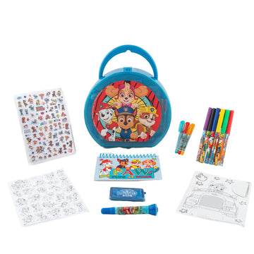 Nickelodeon Paw Patrol Coloring & Sticker Activity Set for Kids with Travel Carrying Case