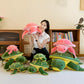 OPHRBU 15.7" Pink Sea Turtle Plush Stuffed Animal Soft Hugging Pillow