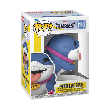 Funko Pop! Games: Marvel Rivals - Jeff The Land Shark - Collectable Vinyl Figure - Gift Idea - Official Merchandise - Toys for Kids & Adults - Video