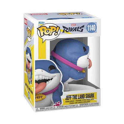 Funko Pop! Games: Marvel Rivals - Jeff The Land Shark - Collectable Vinyl Figure - Gift Idea - Official Merchandise - Toys for Kids & Adults - Video