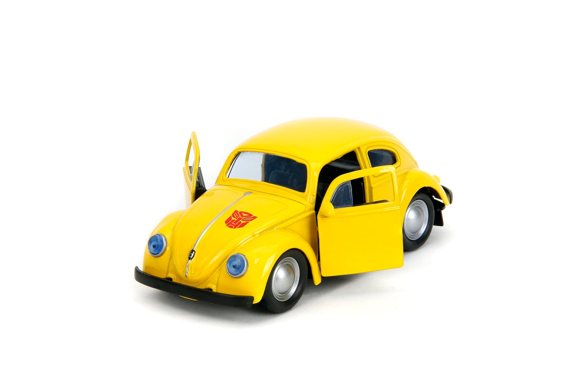 Jada Transformers 1:32 G1 Bumblebee Volkswagen Beetle Die-Cast Car, Toys for Kids and Adults