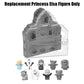 Replacement Part for Fisher-Price Little-People Carry Along Castle Case Playset - HMX76 ~ Replacement Princess Elsa Figure ~ Inspired by Disney Frozen