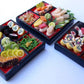 ThaiHonest Mixed Set 3 Dollhouse Miniature Sushi Bento,Tiny Food, Collectibles