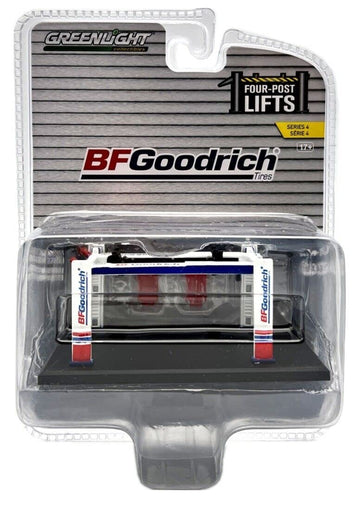 Greenlight 16150-B Auto Body Shop - Four-Post Lifts Series 4 - BFGood Rich Tires 1:64 Scale Diecast