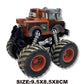 LATUROP 1/55 Mini Giant Wheels Set 1 Pack, Movie Car Toy 3 Series, Metal Diecast Cartoon Vehicles for Childern's Gift, Black Storm Jackson Curz Mater