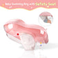 WYRIAZA Baby Pool Float with Canopy Baby Swimming Spring Float Infant Newborn Toddler Inflatable Float with UPF50+ Sun Protection Canopy Swim Water