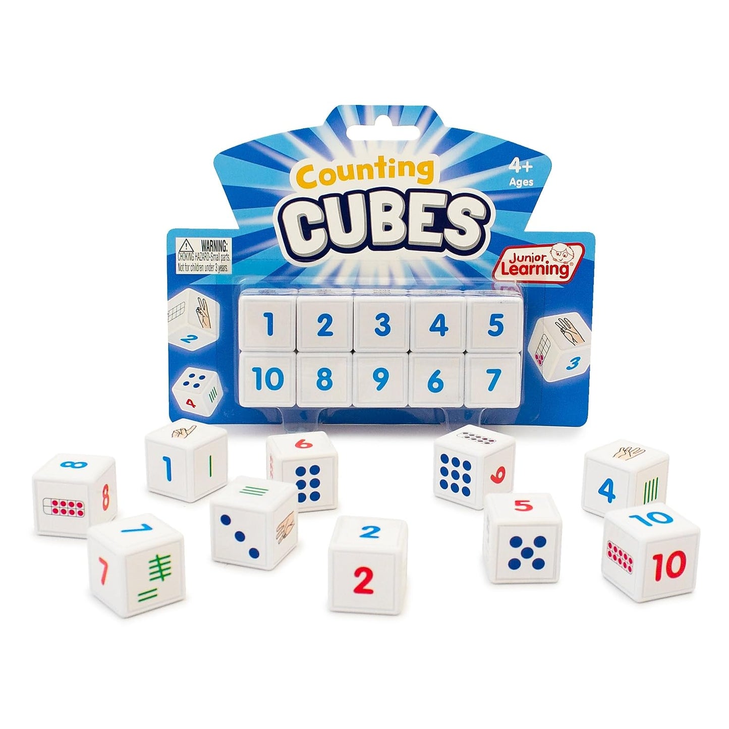 Junior Learning JL645 Counting Cubes, Multi
