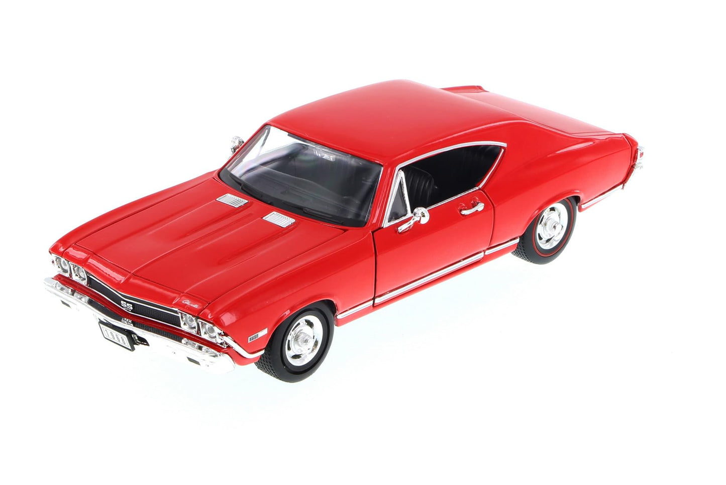 Welly 1968 Chevy Chevelle SS396, Red 29397-1/24 Scale Diecast Model Car