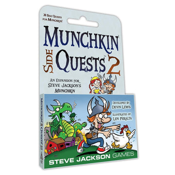 Munchkin Side Quests 2 by Steve Jackson Games, Strategy Board Game