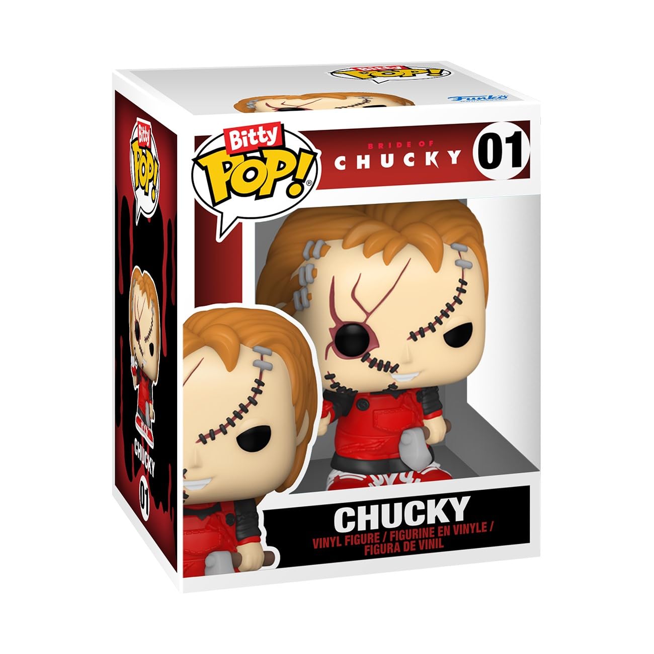 Funko Pop! Bitty Bouquet: Valentines - Chucky and Tiffany - Gift Idea - Official Merchandise - Toys for Kids & Adults - for Collectors and Display