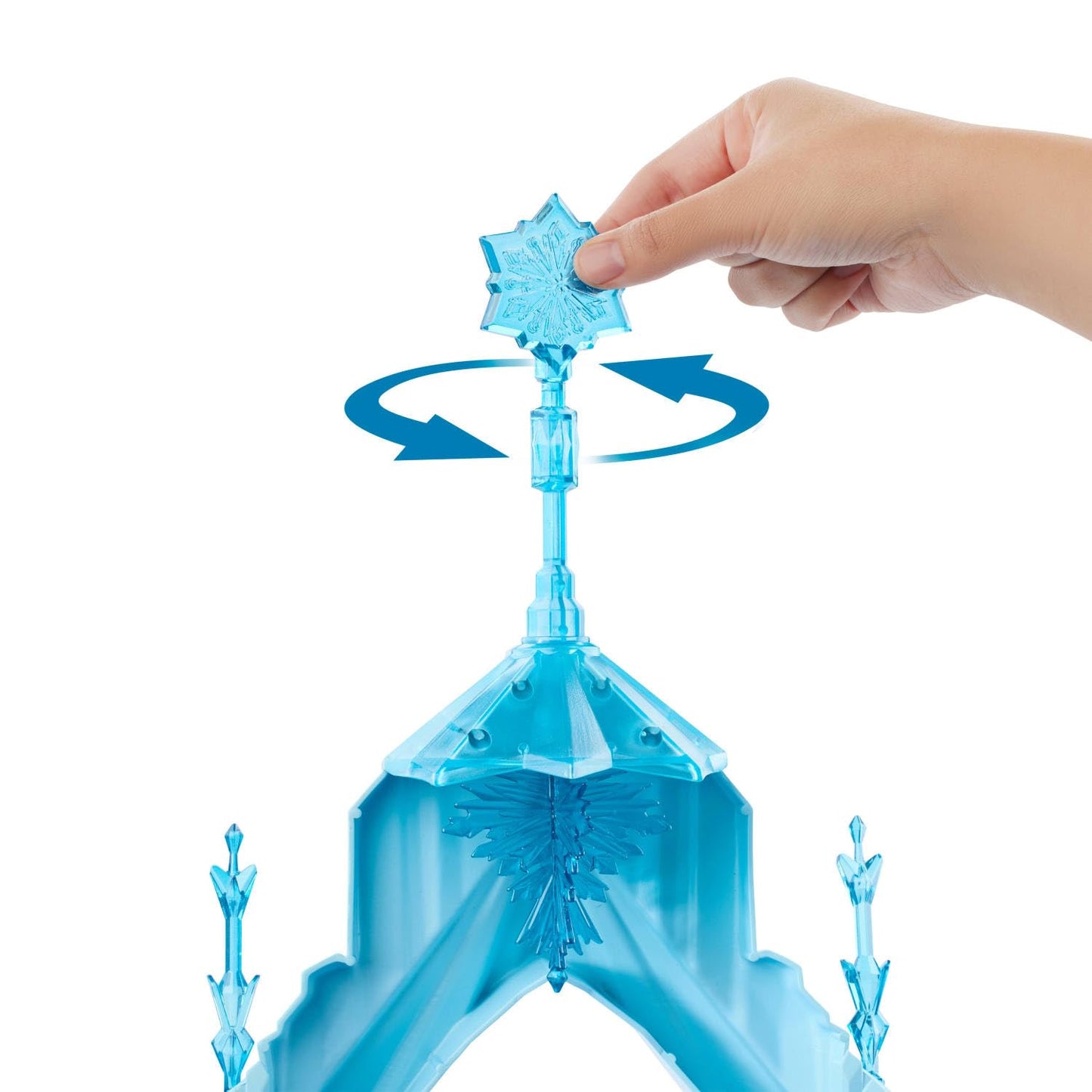 Mattel Disney Frozen Elsa Ice Castle Playset, 2.5+ Ft Tall
