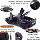 iLooboo Alloy Collectible Black Aventador Toy Car Model Pull Back Die-Cast Vehicle with Lights and Sound