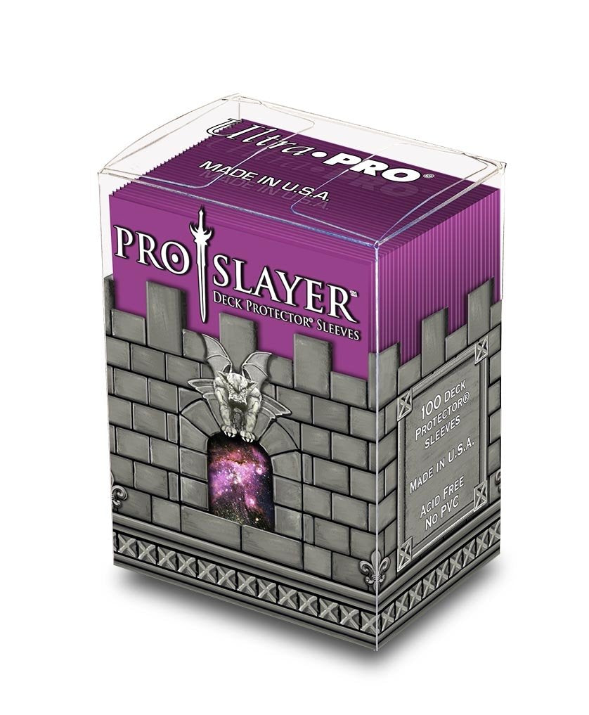 Ultra Pro Sleeves PRO-Slayer D8 Card Game (Box of 100, Hot Pink)