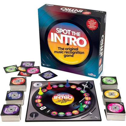 Outset Media Spot the Intro - Music Recognition Quiz Game - from the 60's to the 2010's - Ages 14+