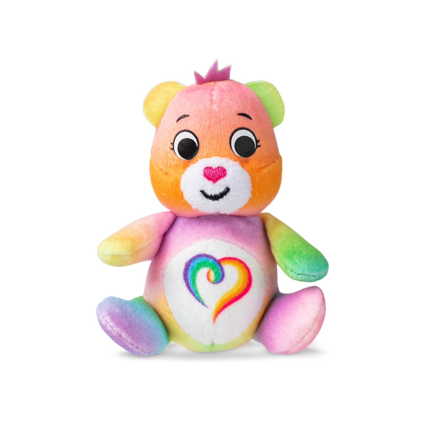 Micro Teenies - Care Bears 3" Micro Plush 5-Pack Treasure Box - Collectible Miniature Plush Figure, Suffed Animal, Toy Mini Soft Figure for Kids Ages
