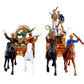 NWFashion 55PCS/Set West Cowboys American Indians Plastic Figure Playset Accessories